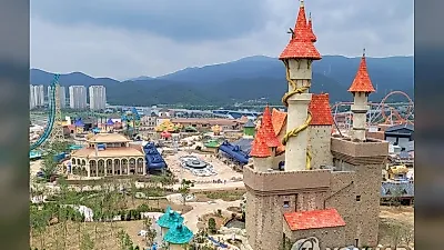 부산 오시리아에 24종 놀이시설 갖춘 스포츠파크 개장