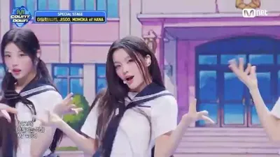ILLIT delivers a polished performance on 'I Got Your Back' alongside BLACKPINK's Jisoo and HANA's Momoka