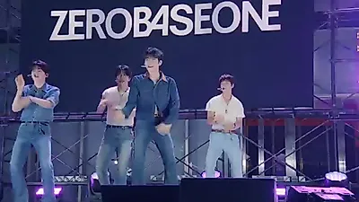 東京・新宿を揺るがしたZEROBASEONE（ゼロベースワン）のサプライズ登場、日本ファンを熱狂させたゲリラライブ