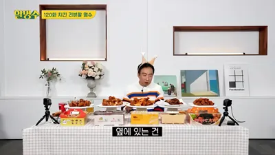 Park Myung-soo's feast of Chicken, Pizza, and Tteokbokki: Even 'Honbab' can be powerful