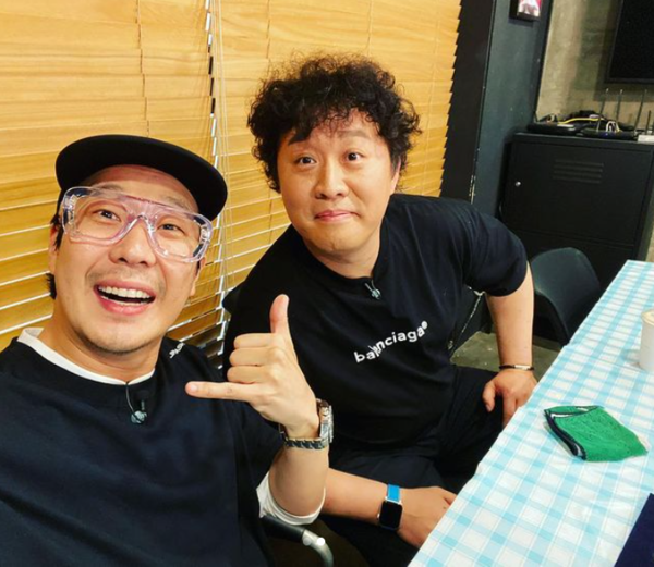하하, 정준하와 삭발 "재석이 형한테 뭐라 그러지?"