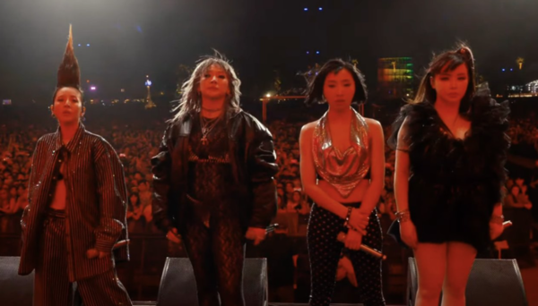 2NE1, 美 코첼라서 6년 4개월만에 완전체 '내가 제일 잘 나가'
