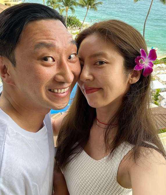 손담비, 이규혁과 달달한 신혼여행…강승현도 '♥'