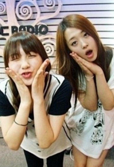 카라 출신 강지영, 故설리 찾아 "진리가 좋아하는 복숭아"