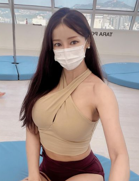 미나, 운동 중 목부터 떨어져 '큰일날뻔' 볼륨감은 '여전'